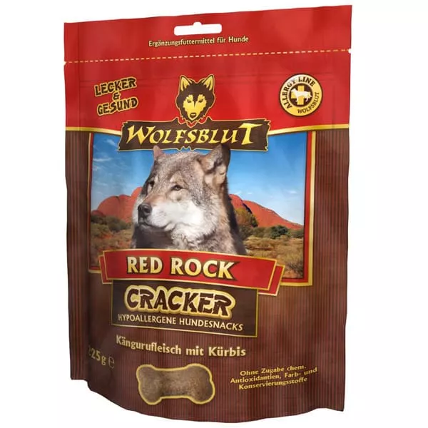 Red Rock Cracker - Känguru mit Kürbis 225 g
